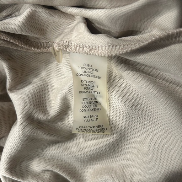 Calvin Klein Gold & Purple Design Over Tan Lining Size Large - Picture 8 of 8